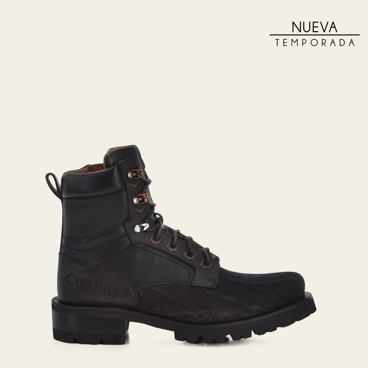 Botín en Piel Genuina de Elefante.