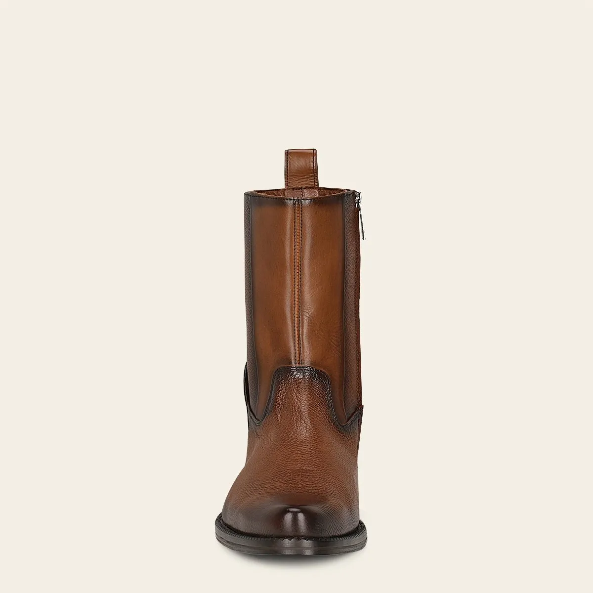 Bota en piel genuina de venado.
