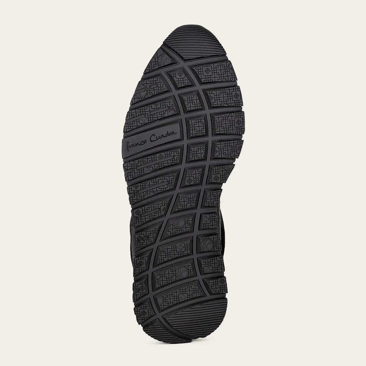 Bota sport en piel genuina de mantarraya