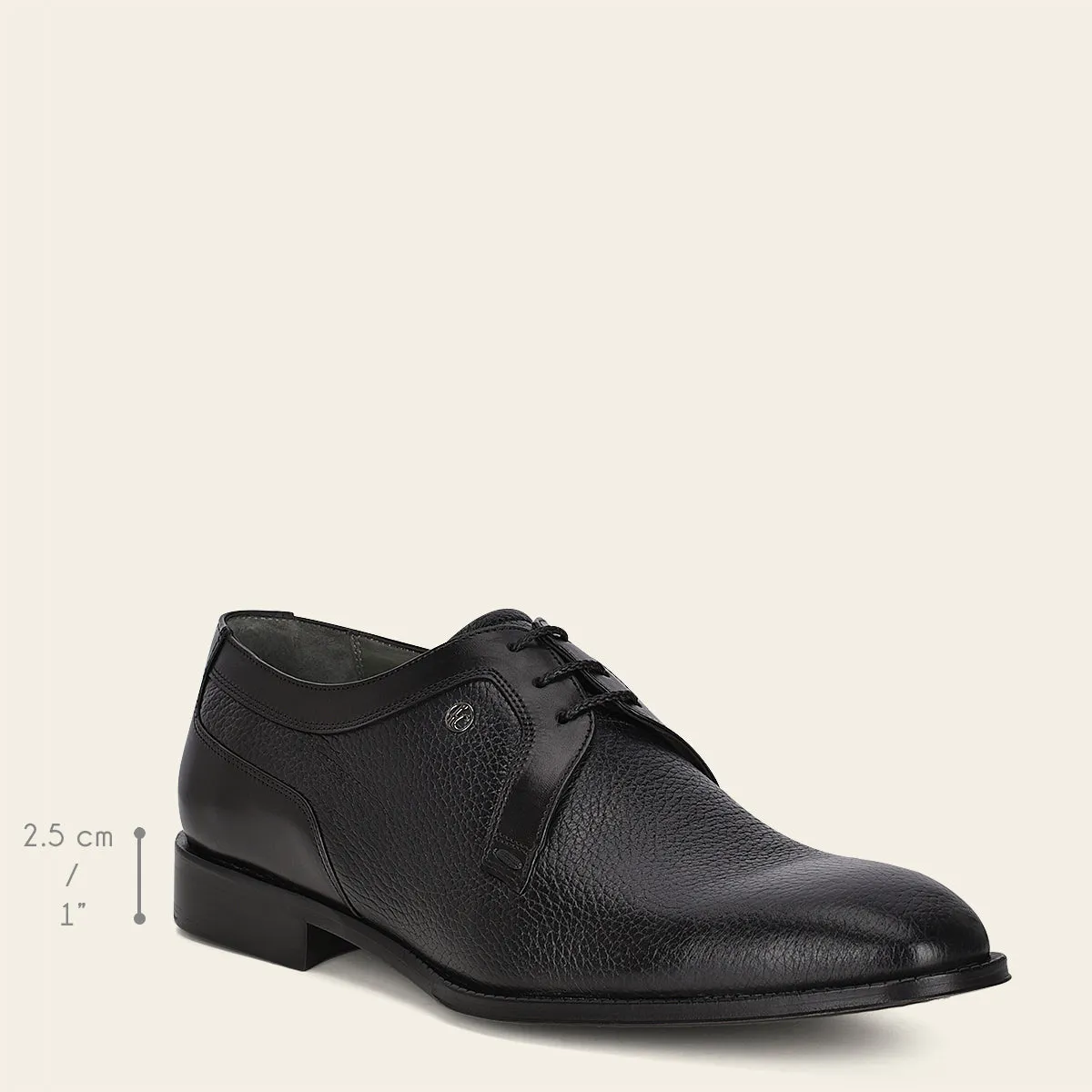 Zapato de vestir en piel genuina de venado.