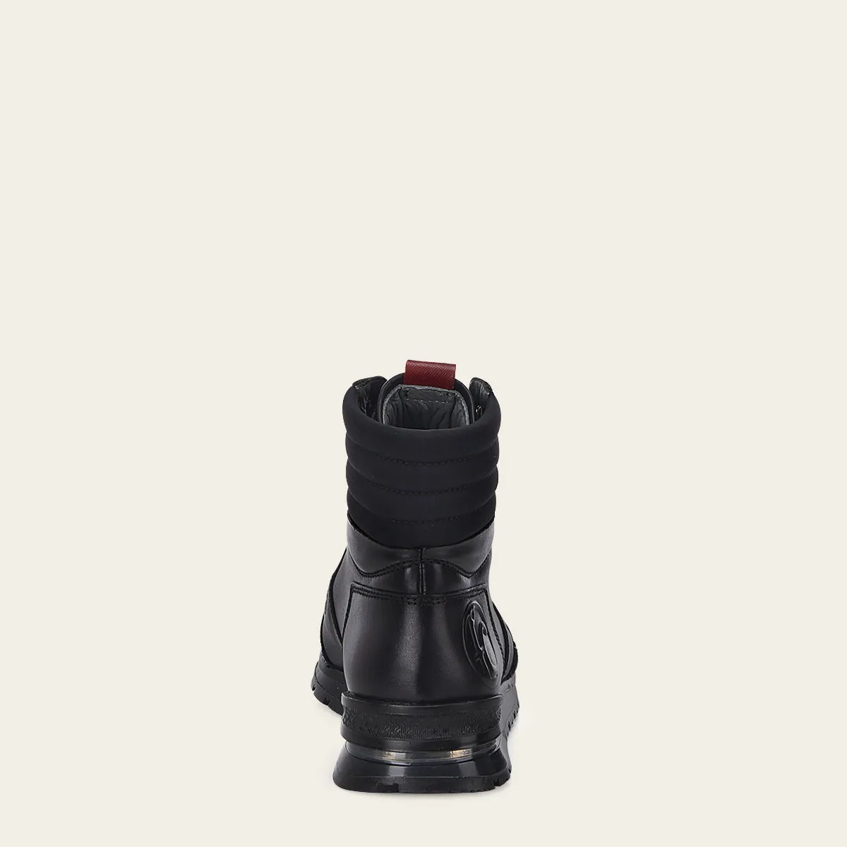 Bota sport en piel genuina de mantarraya