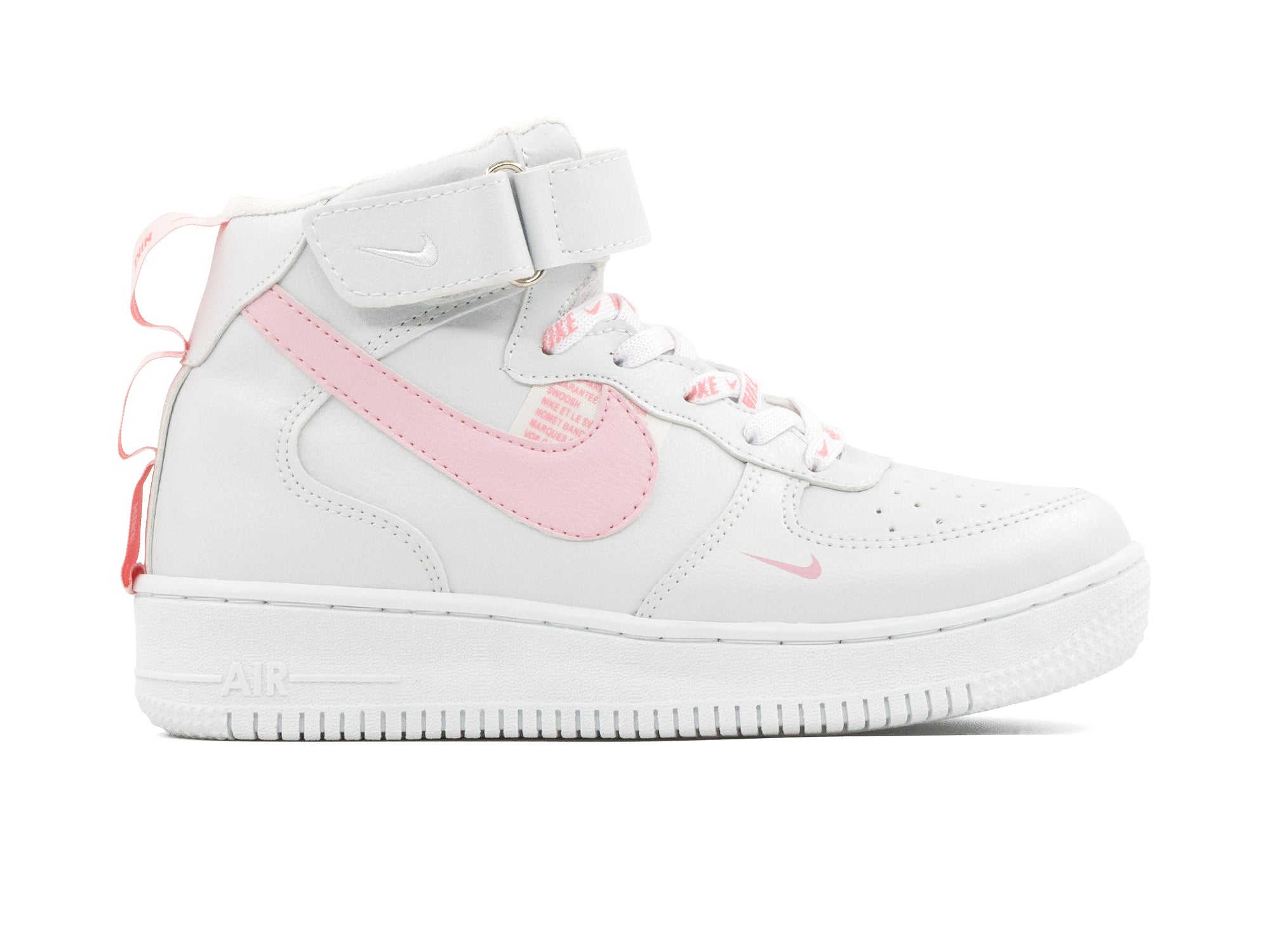 Paq 6 Pares Tenis 875 Blanco Rosa 22/25.5