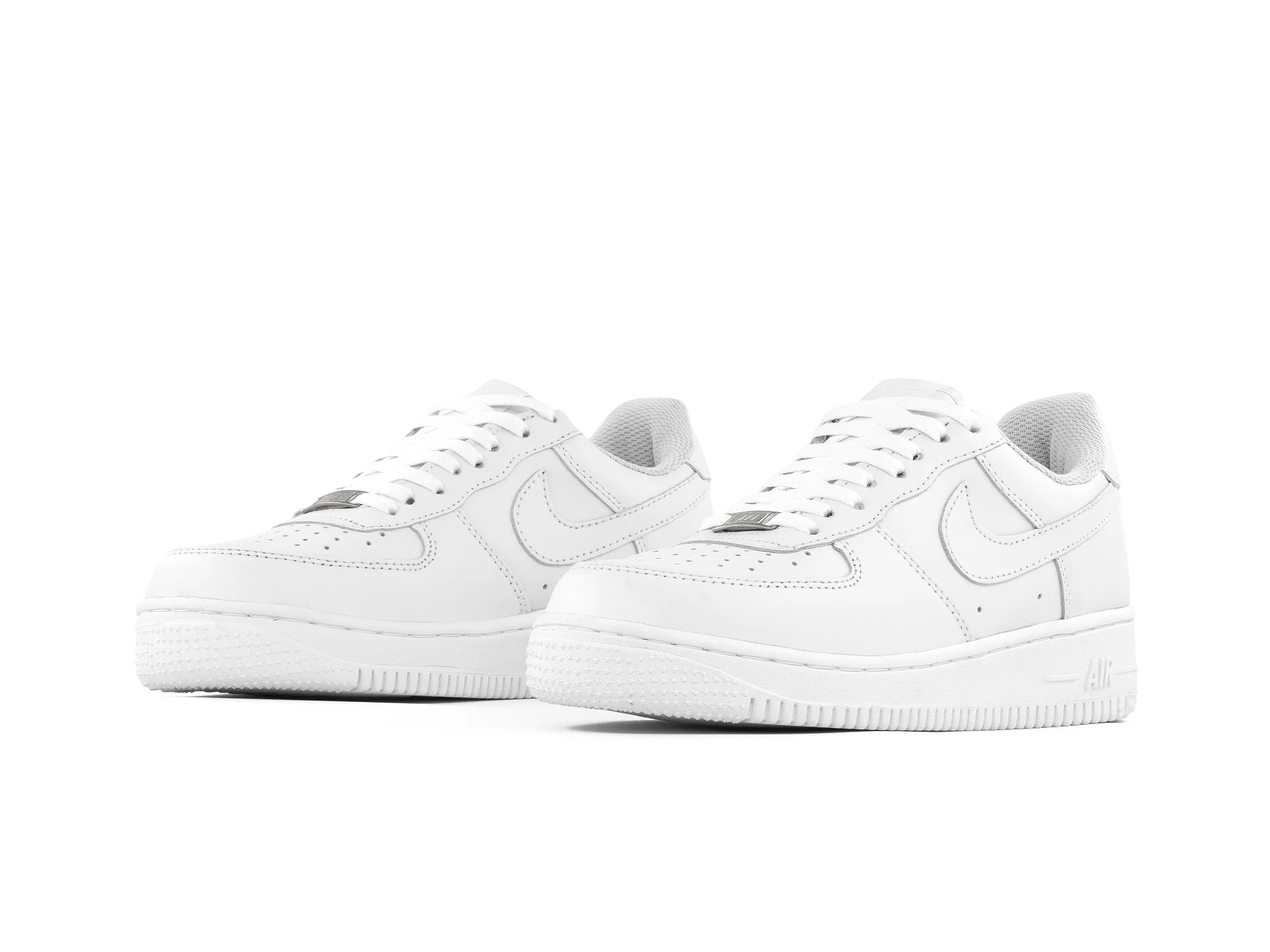 Paq 6 Pares Tenis Air Force 1 Blanco Total Piel 1.1 22/25.5