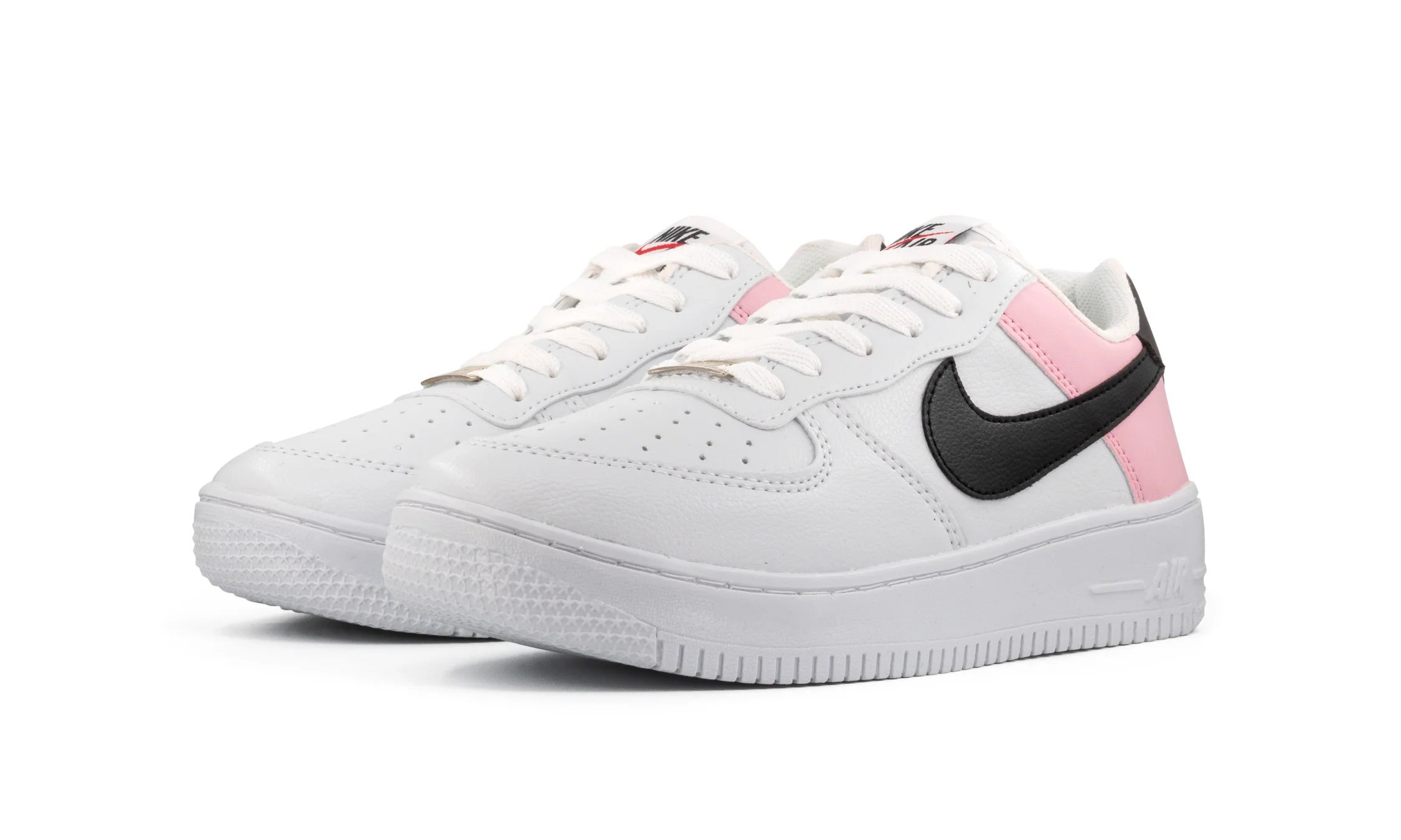 Paq 6 Pares Tenis 270 Blanco Rosa Negro 22/25.5