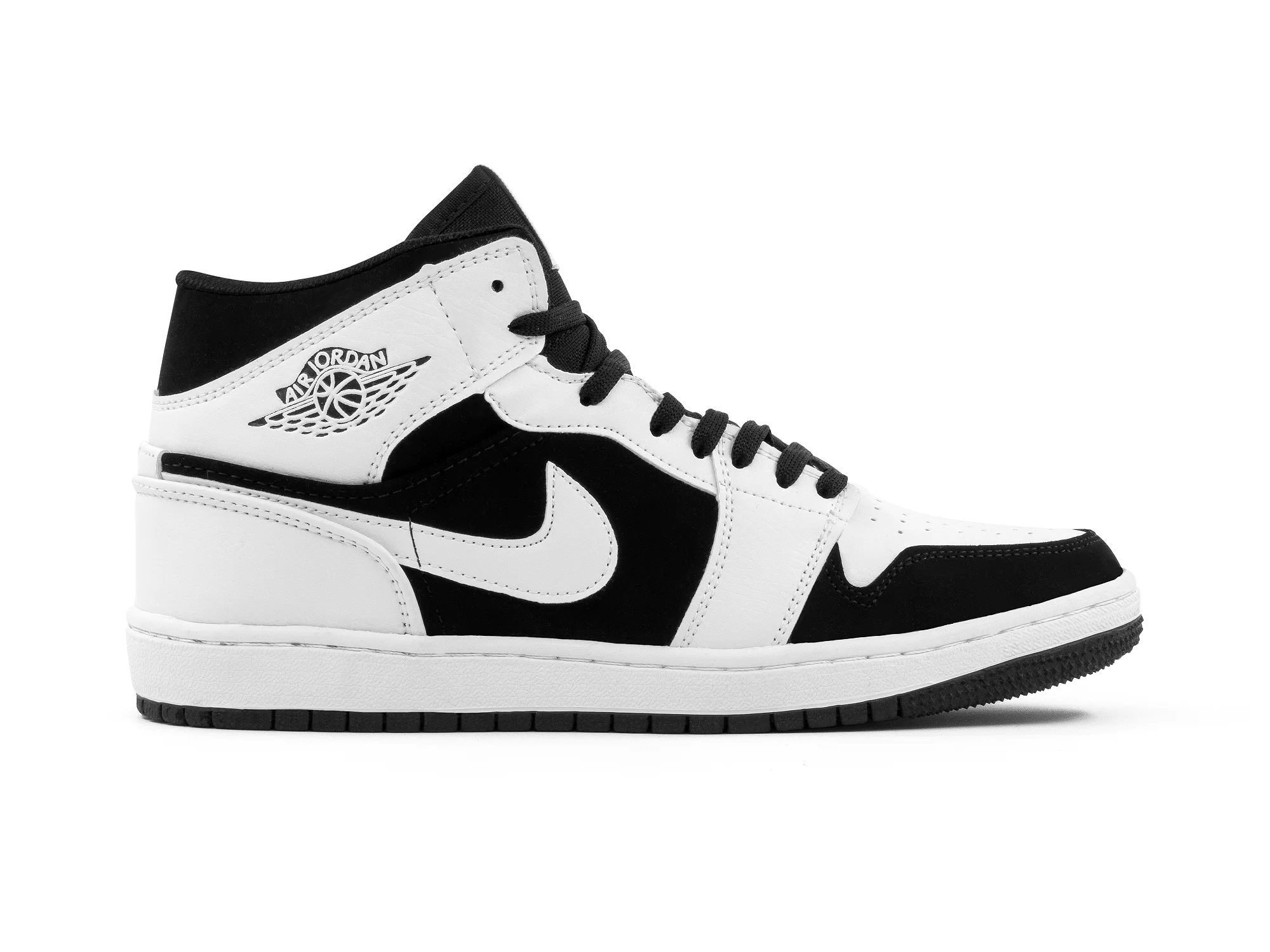 Paq 6 Pares Tenis Retro 1 Blanco Negro Panda 25/28.5