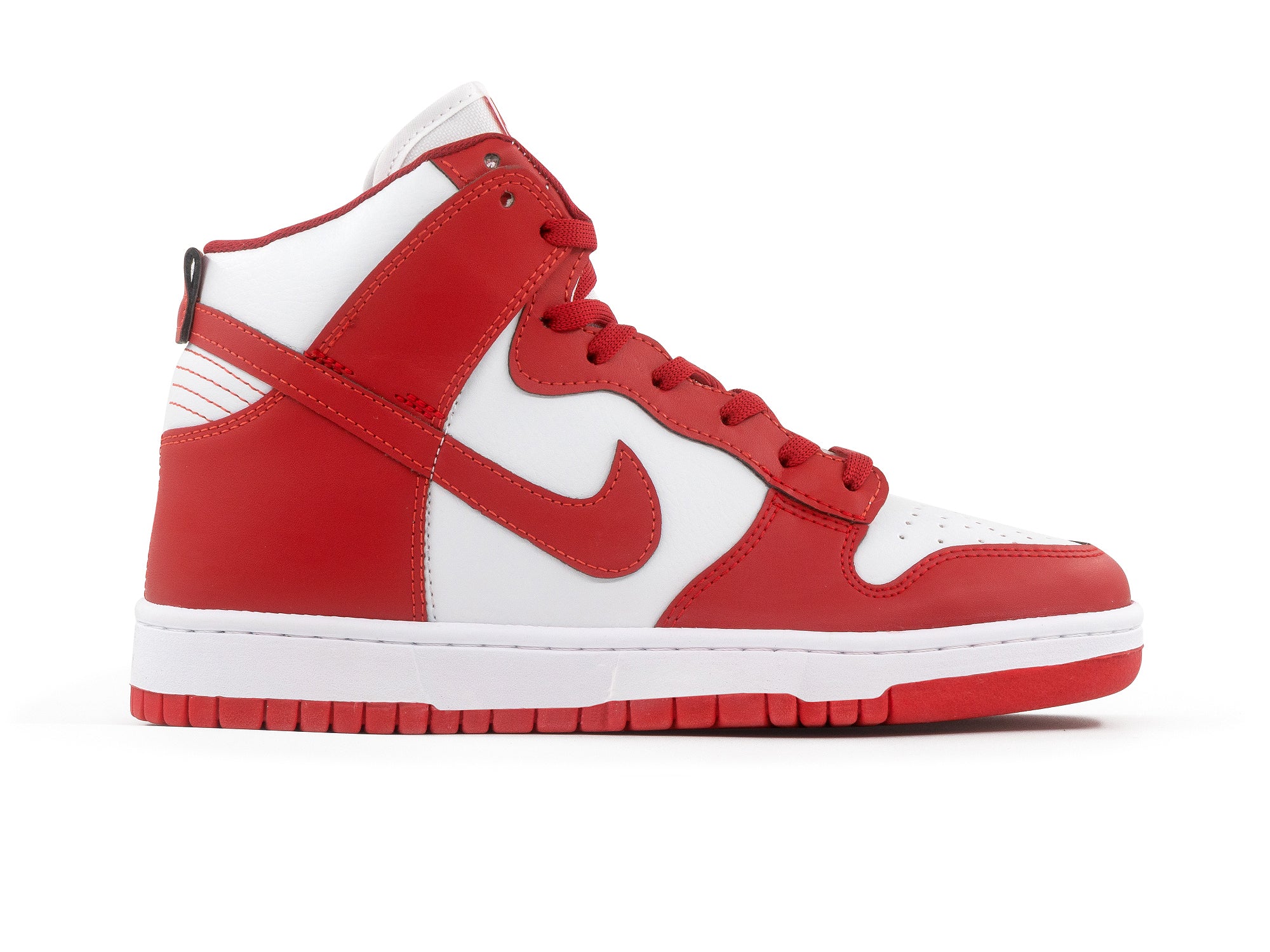 Paq 6 Pares Tenis Dunk Blanco Rojo 25/28.5