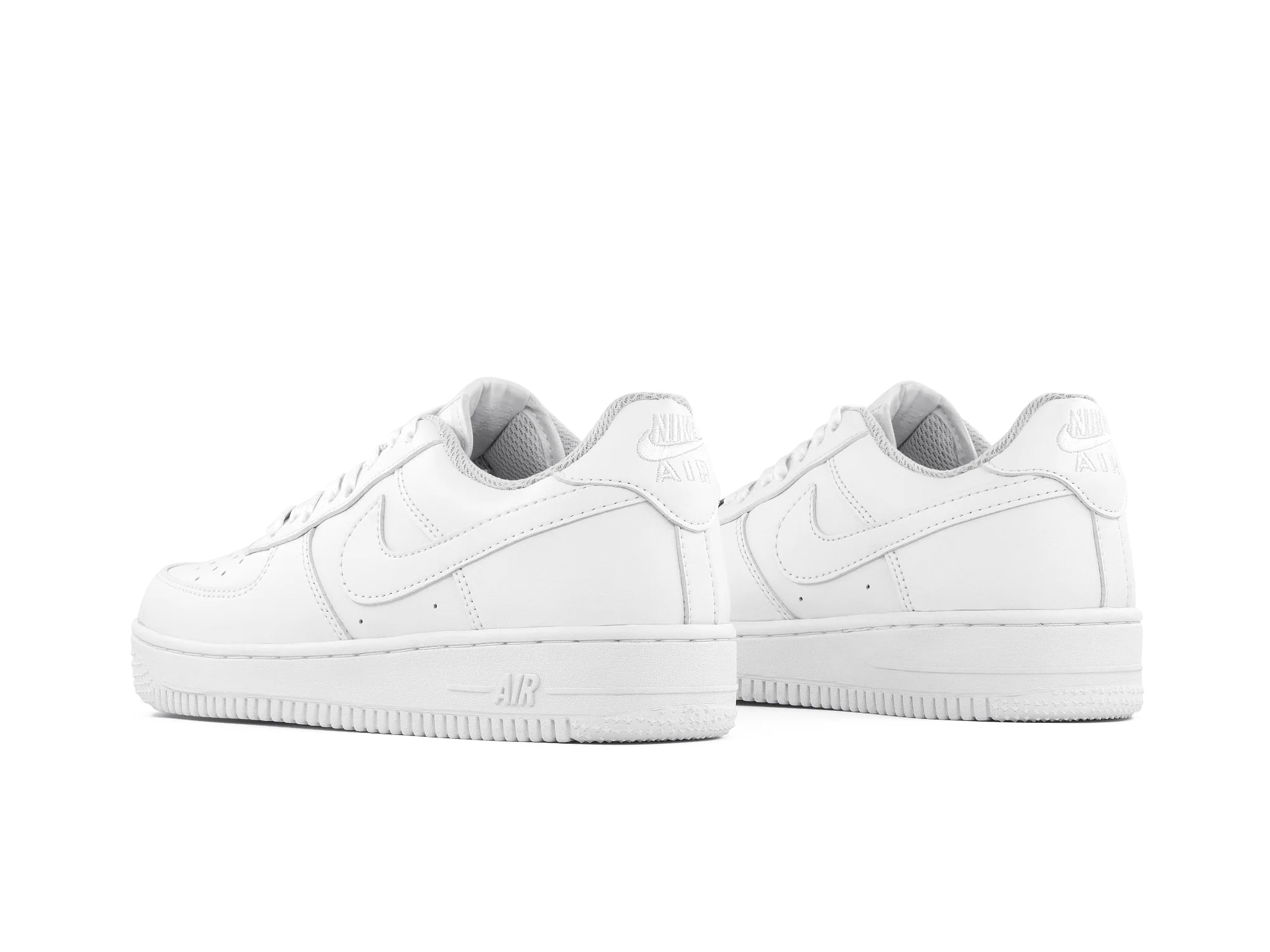 Paq 6 Pares Tenis Air Force 1 Blanco Total 1.1 Premium 25/28.5