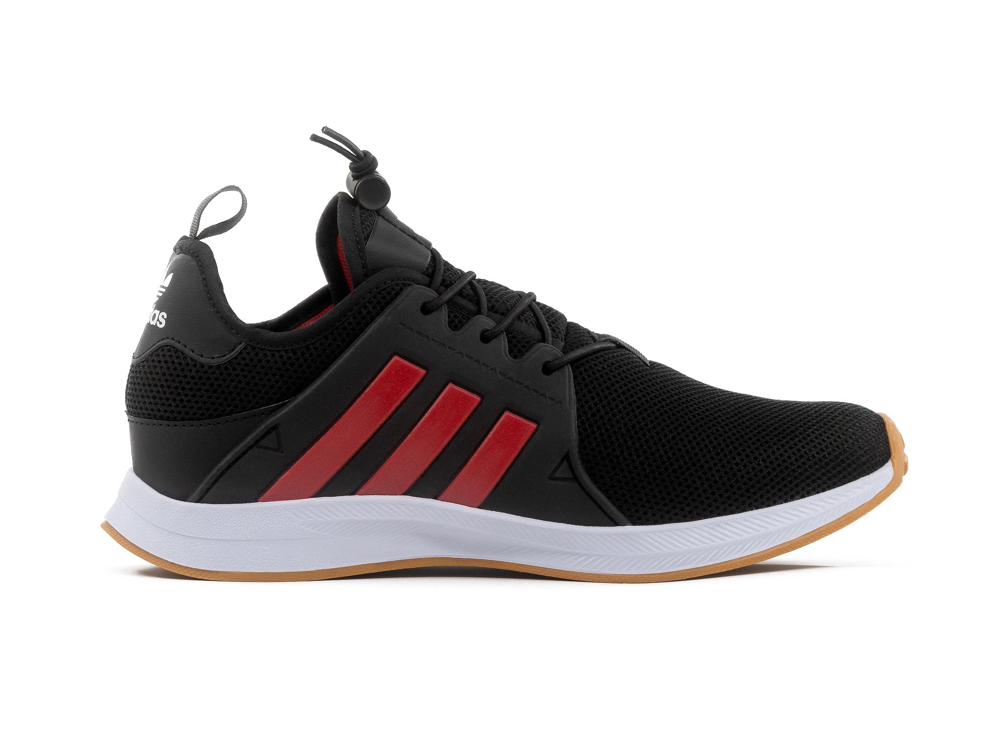 Paq 6 Pares Tenis 018 Negro Rojo 22/25.5