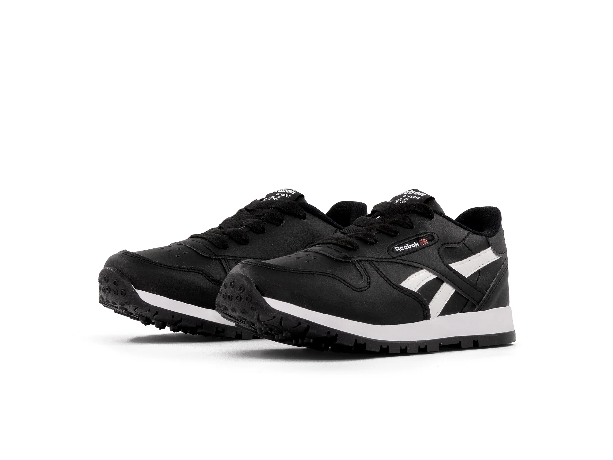 Paq 6 Pares Tenis 125 Negro Blanco 18/21.5