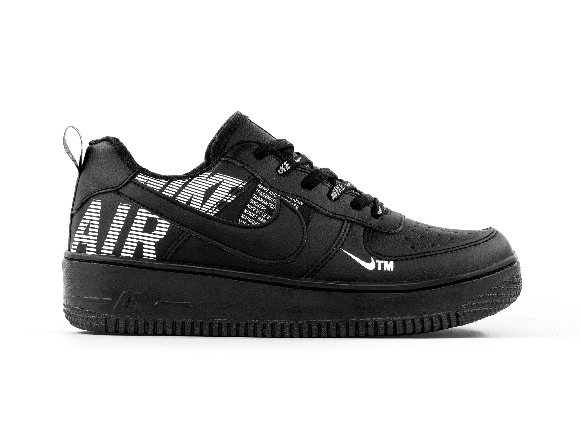 Paq 6 Pares Tenis 420 Negro Blanco Negro 25/28.5