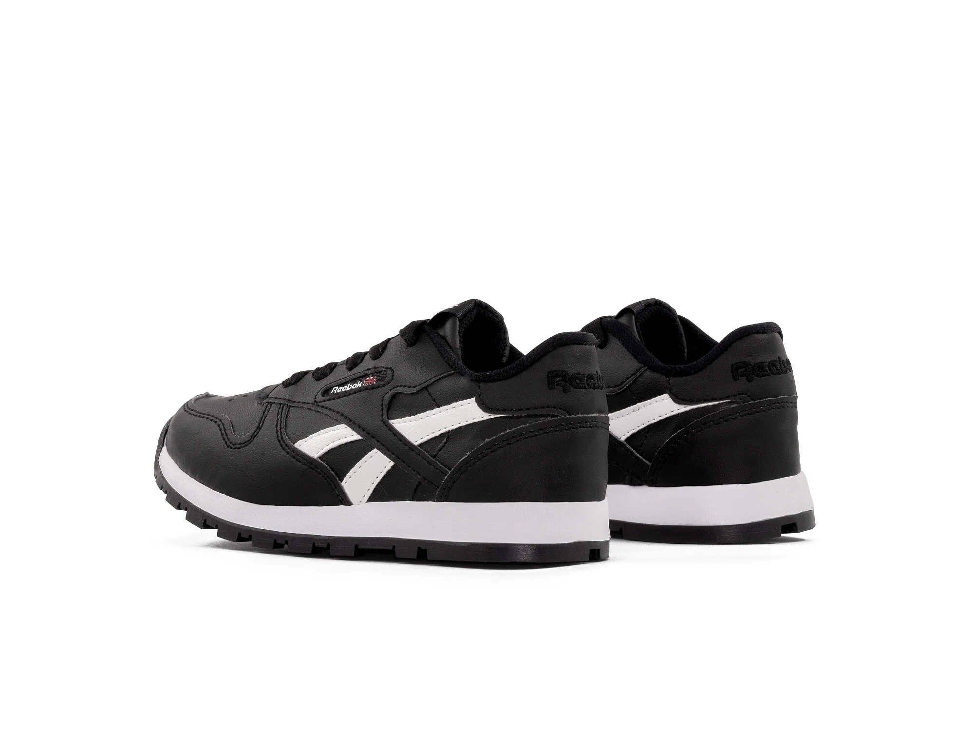 Paq 6 Pares Tenis 125 Negro Blanco 18/21.5