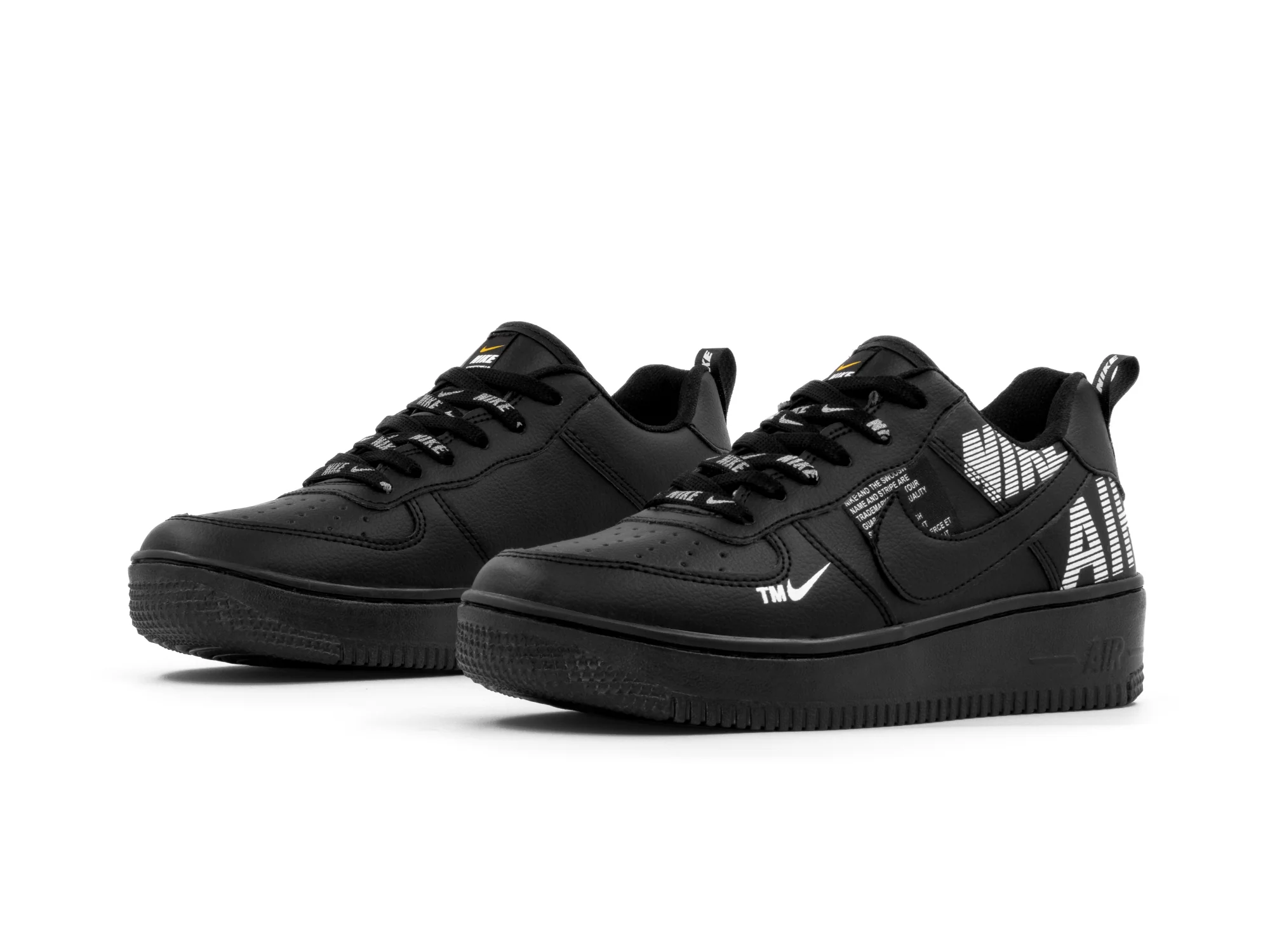 Paq 6 Pares Tenis 420 Negro Blanco Negro 22/25.5