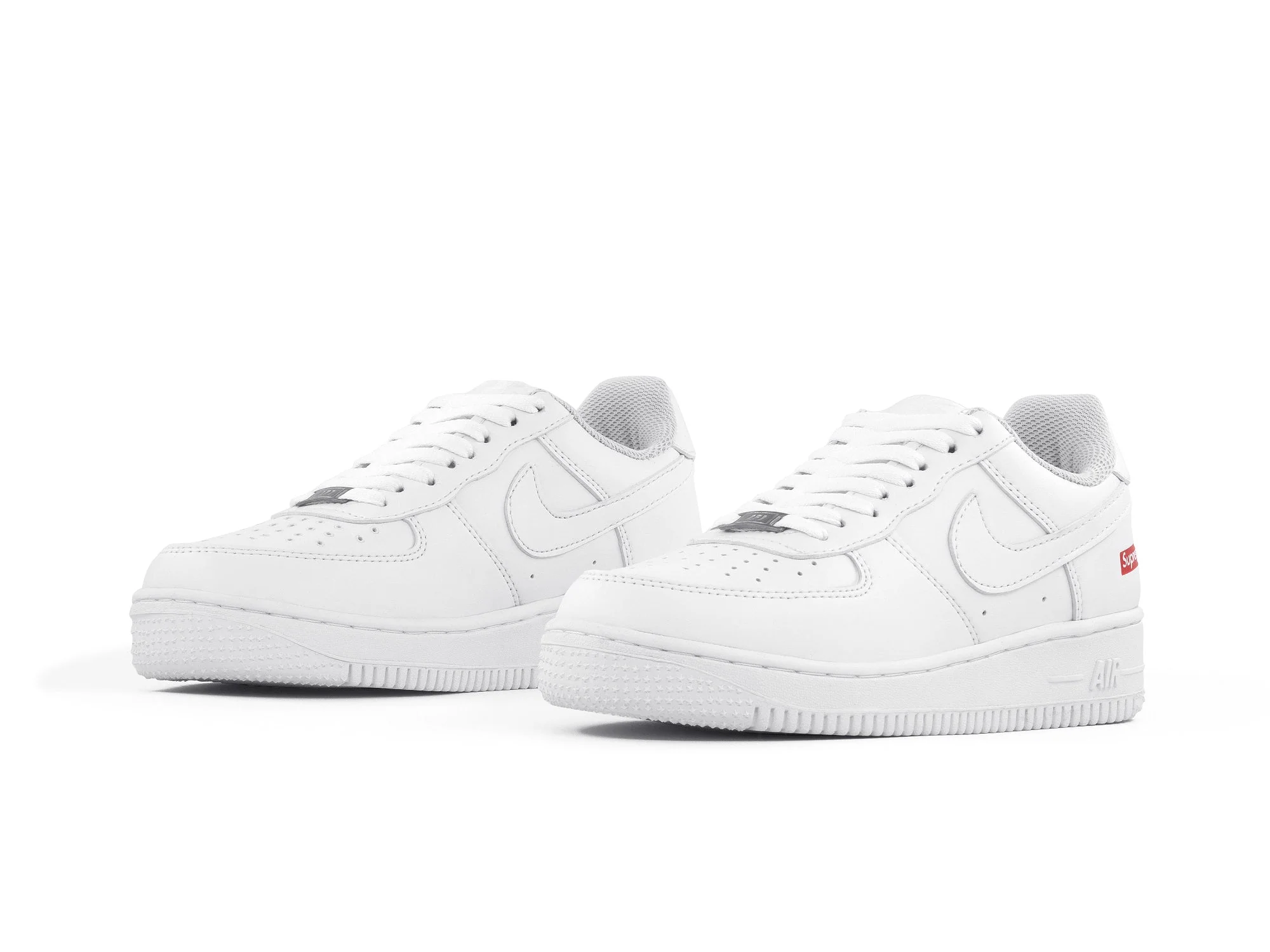 Paq 6 Pares Tenis Air Force 1 Blanco Supreme 1.1 Premium 22/25.5