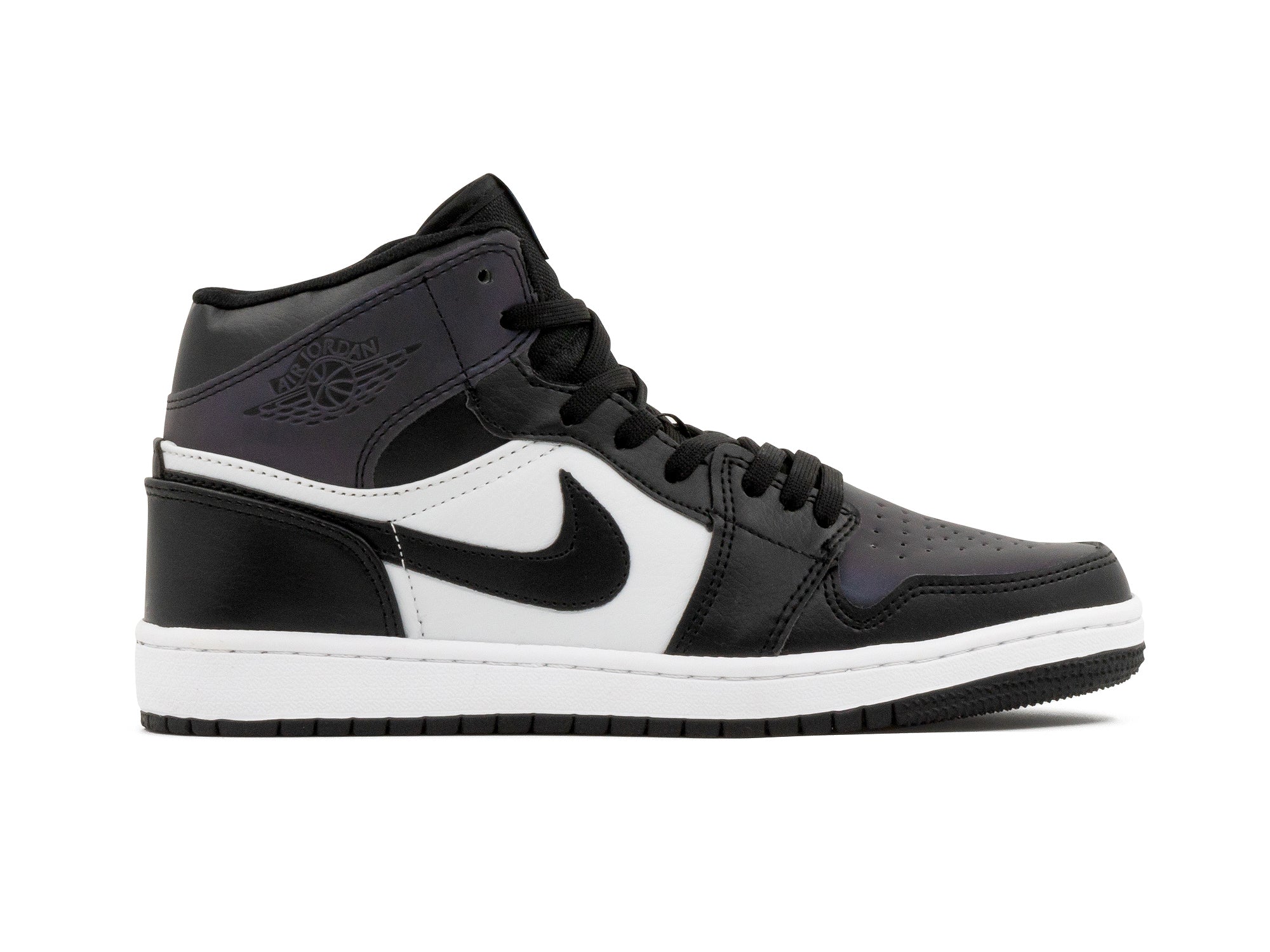 Paq 6 Pares Tenis Retro 1 Blanco Negro Reflex 25/28.5