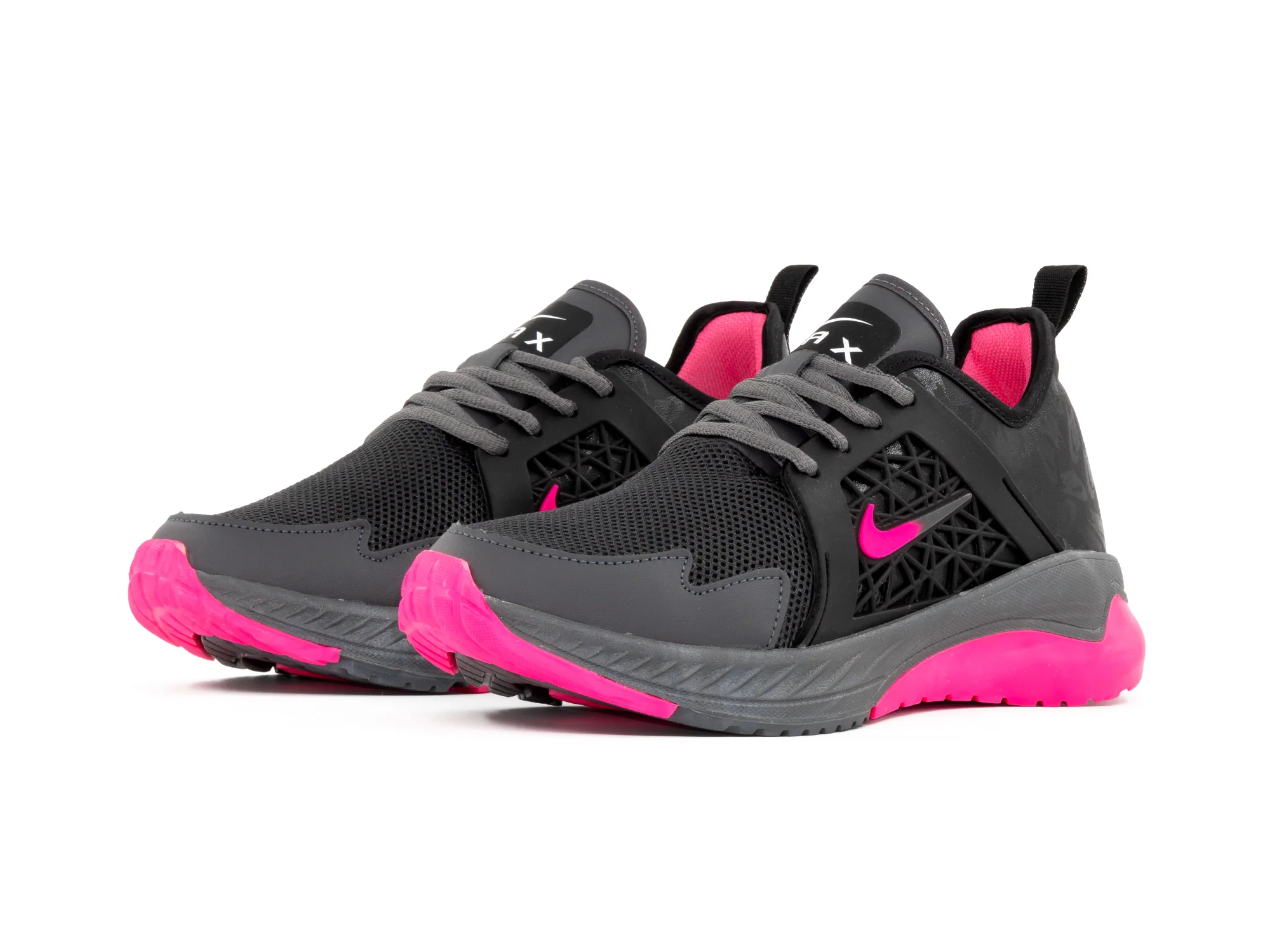 Paq 6 Pares Tenis 036 Oxford Negro Fiusha 23/26