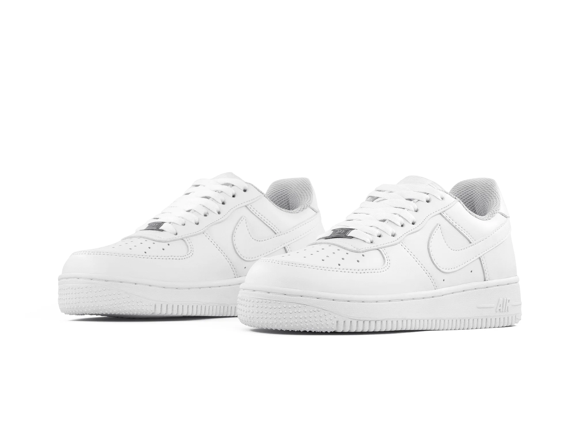 Paq 6 Pares Tenis Air Force 1 Blanco Total 1.1 Premium 25/28.5