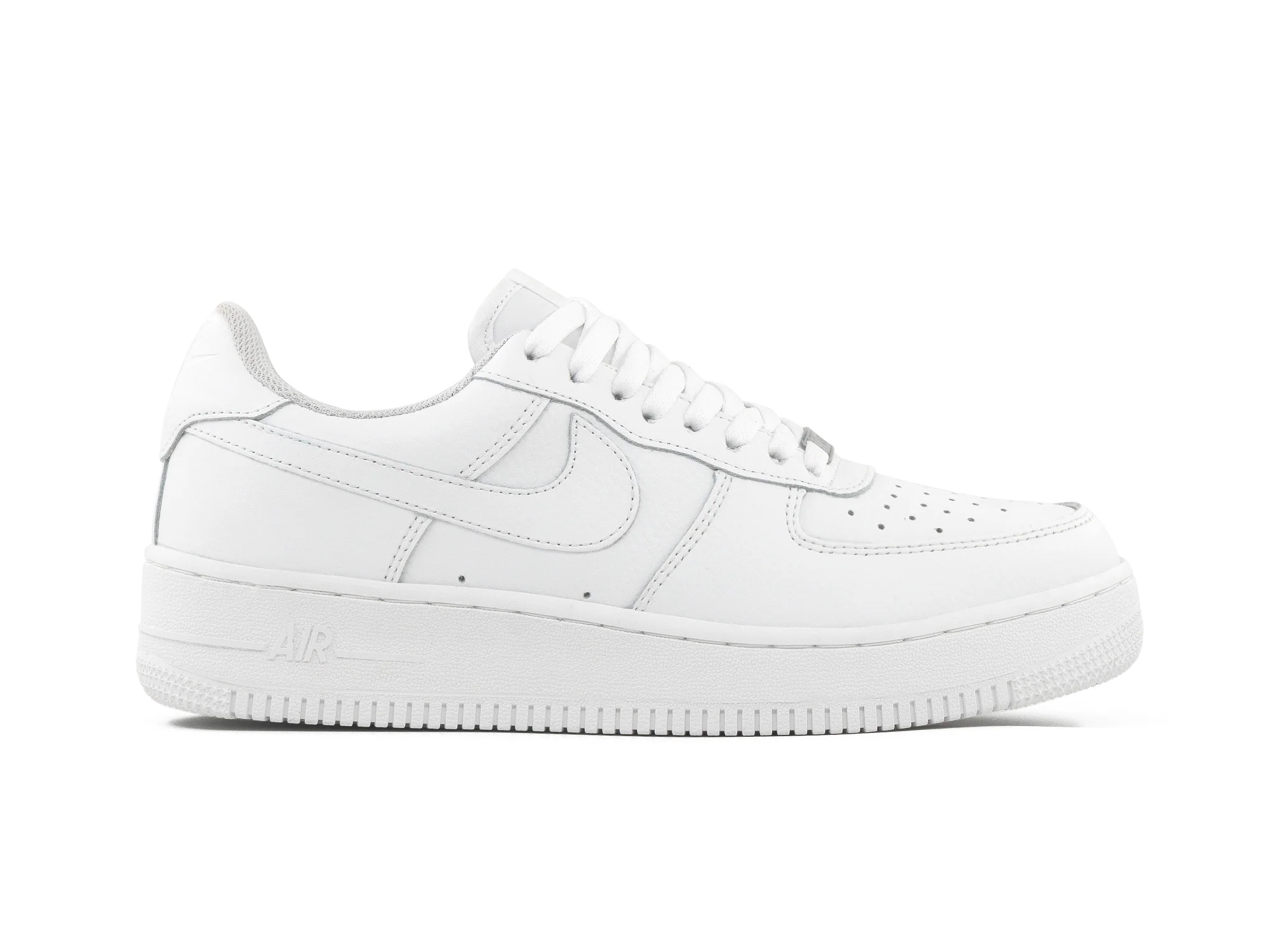 Paq 6 Pares Tenis Air Force 1 Blanco Total Piel Texturizado 1.1 22/25.5