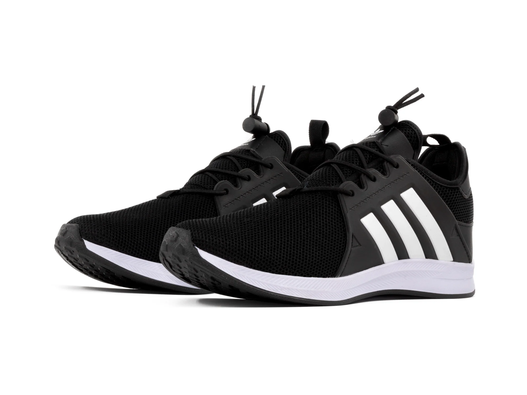 Paq 6 Pares Tenis 018 Negro Blanco 22/25.5