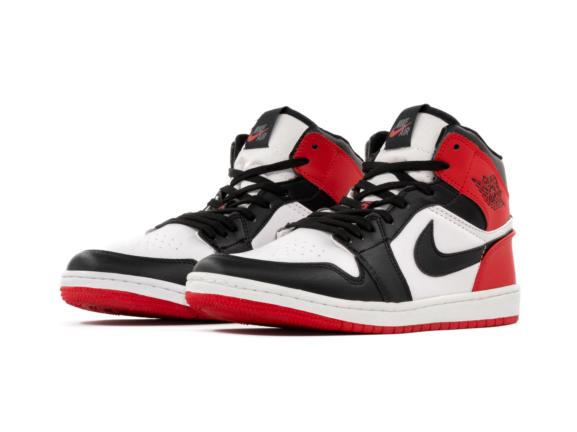 Paq 6 Pares Tenis Retro 1 Chicago Black 25/28.5