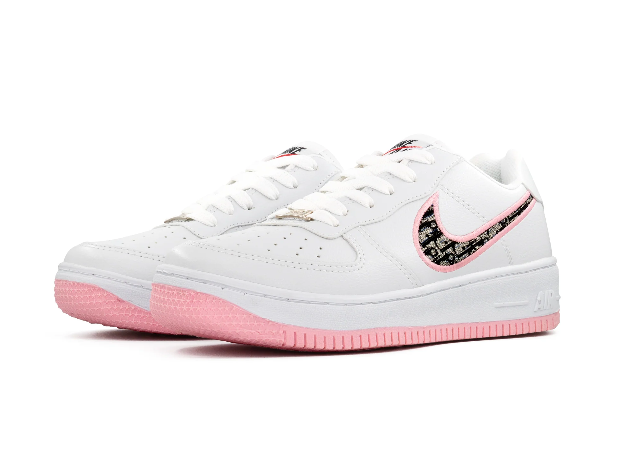 Paq 6 Pares Tenis Dior Blanco Rosa 22/25.5
