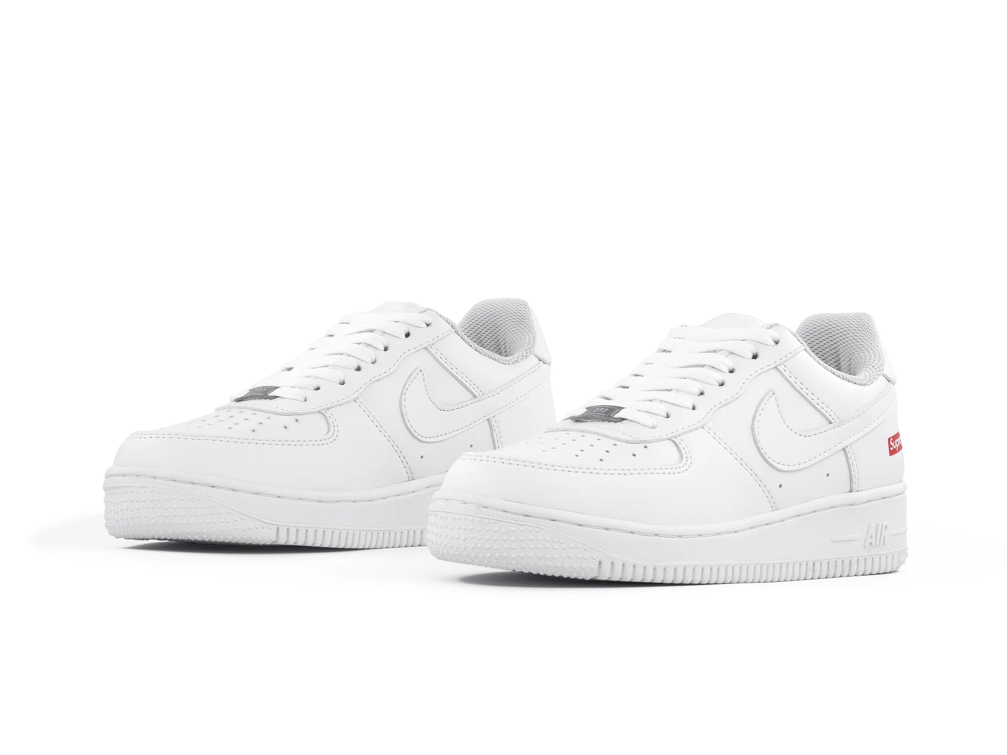 Paq 6 Pares Tenis Air Force 1 Blanco Supreme 1.1 Premium 25/28.5