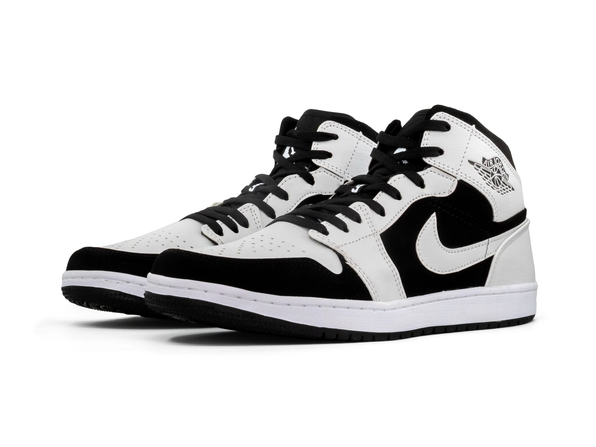 Paq 6 Pares Tenis Retro 1 Blanco Negro Panda 25/28.5