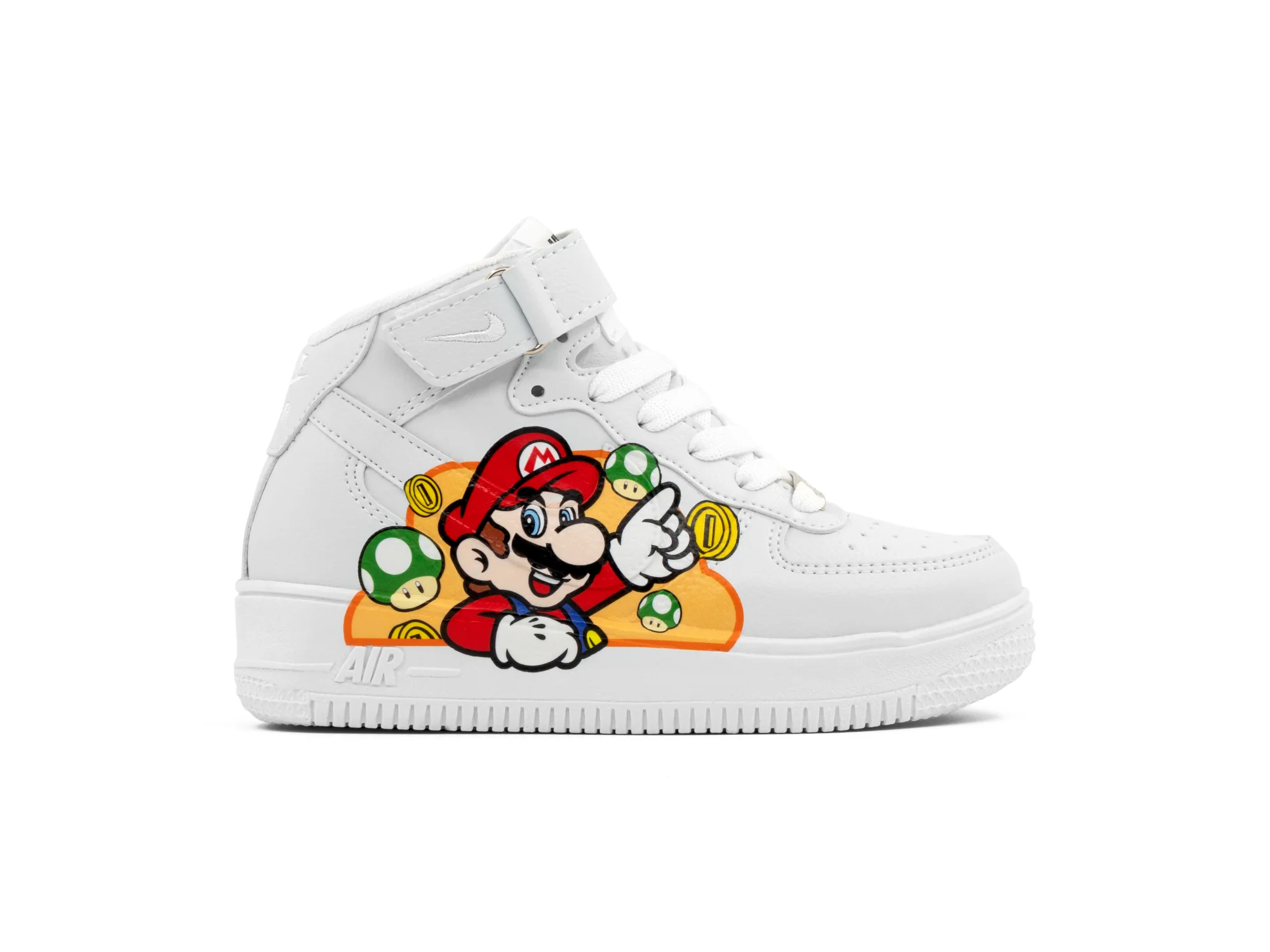 Paq 6 Pares Tenis 841 Blanco Mario 18/21.5