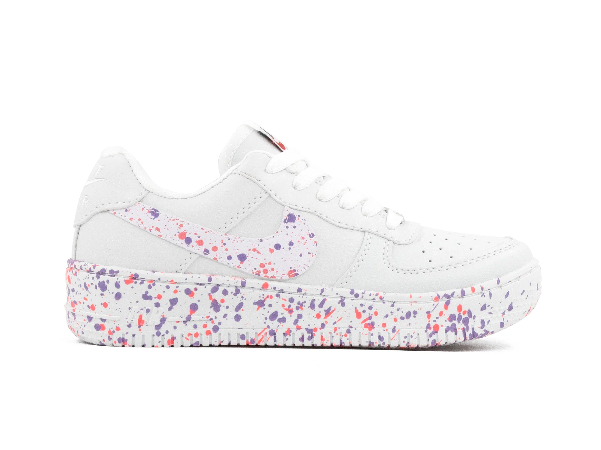 Paq 6 Pares Tenis 270 Plus Charpeado Coral Lila 22/25.5