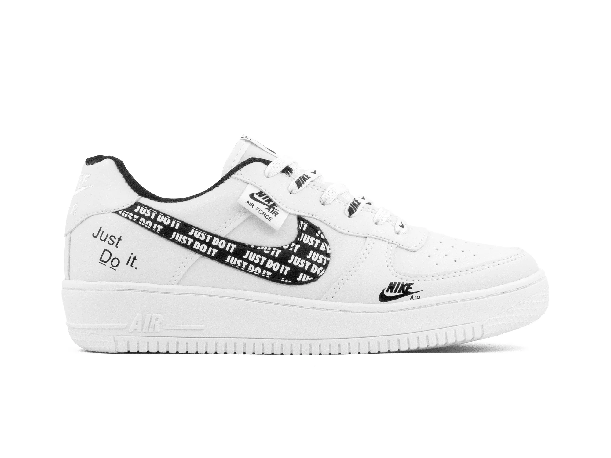 Paq 6 Pares Tenis 270 Blanco Negro Negro 25/28.5