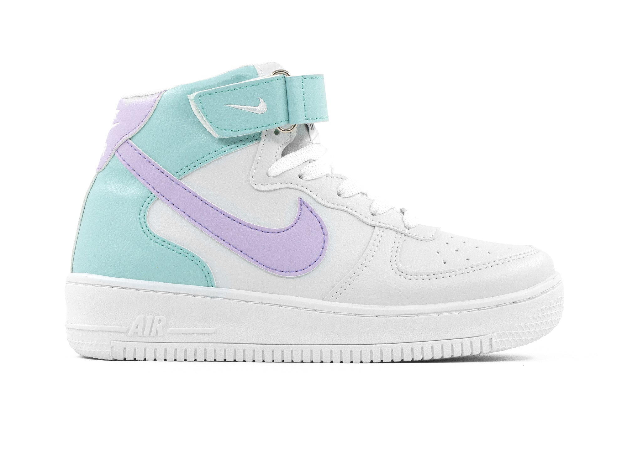 Paq 6 Pares Tenis 841 Blanco Cielo Lila 22/25.5