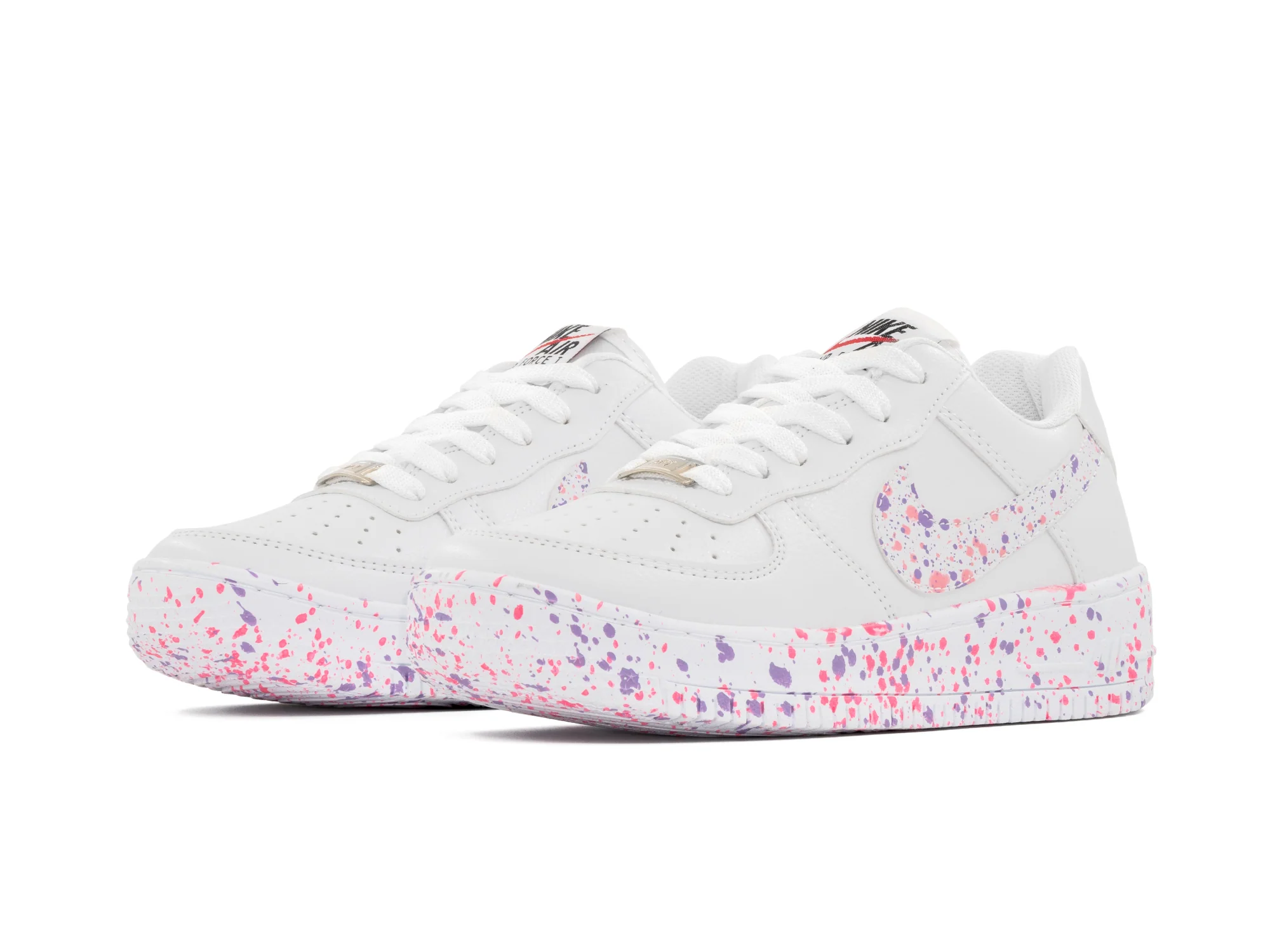Paq 6 Pares Tenis 270 Plus Charpeado Coral Lila 22/25.5