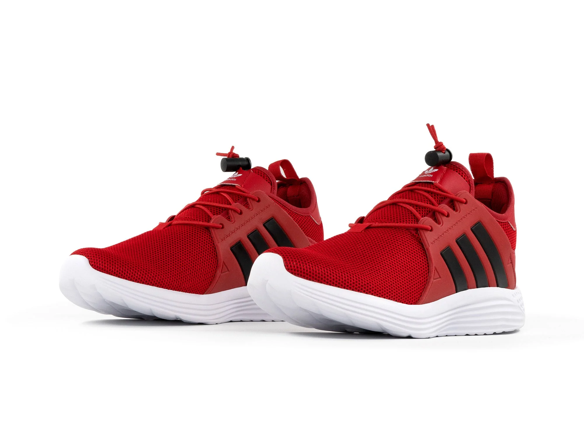 Paq 6 Pares Tenis 018 Rojo Negro-1 22/25.5