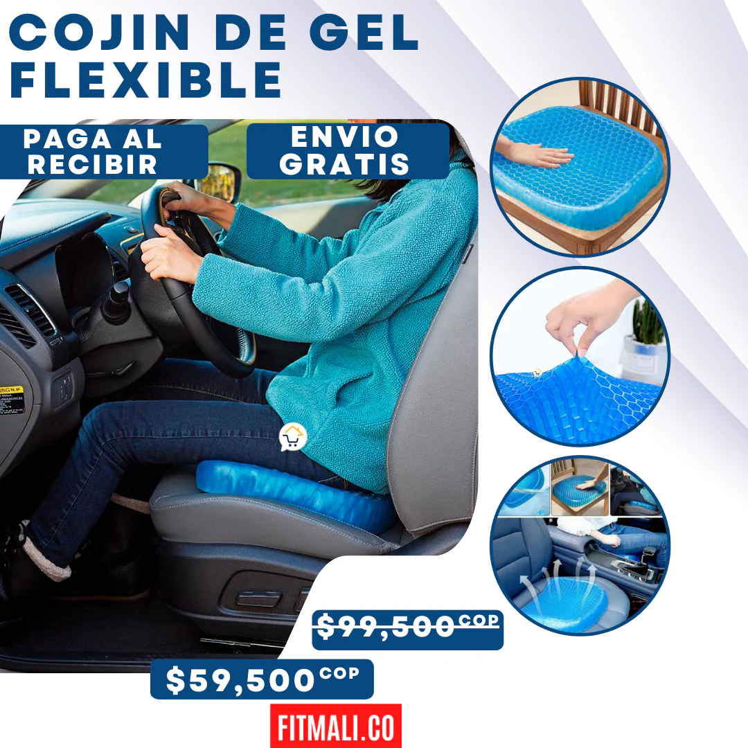 Cojin  de gel flexible