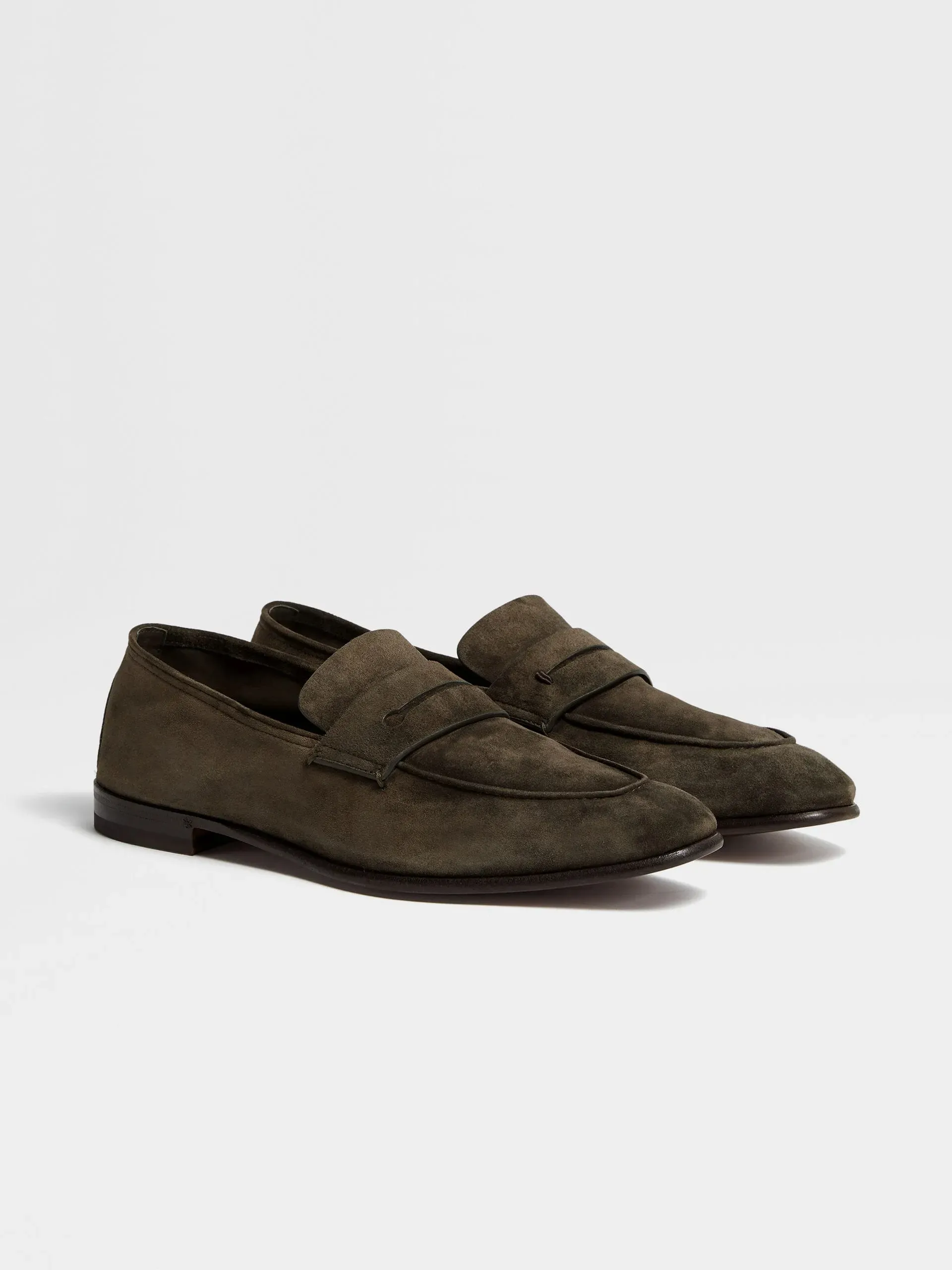 MOCASINES L'ASOLA DE ANTE MARRÓN OSCURO