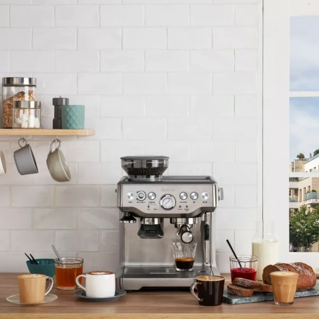 Cafetera Breville The Barista Express BES870 super automática acero inoxidable cepillado expreso 110V - 120V