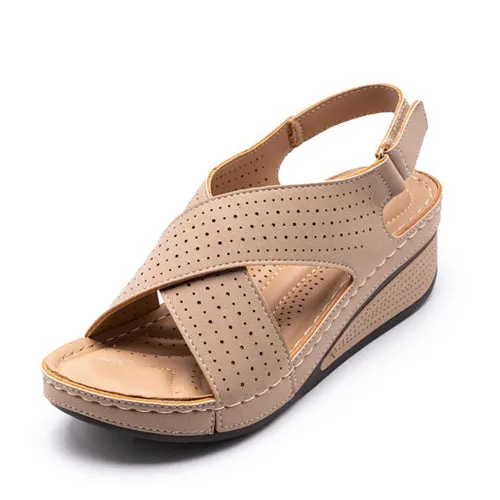 Chinella™ Sandalias Ortopédicas de piel
