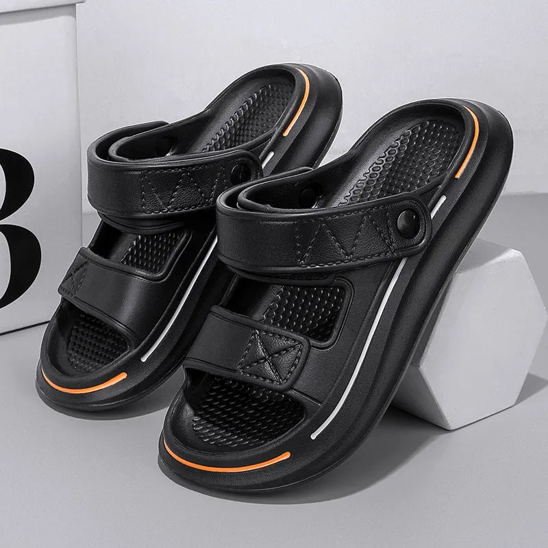 Sandalias doble uso hombre suela gruesa