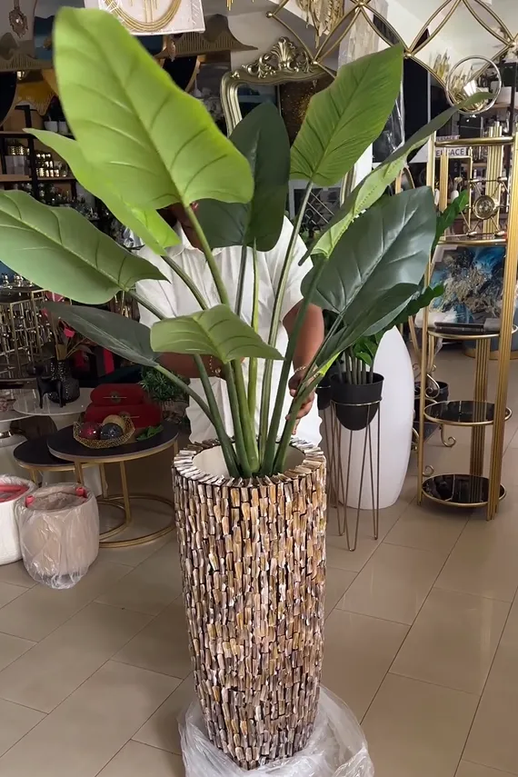 Indoor Artificial Plant( With Flower Pots)