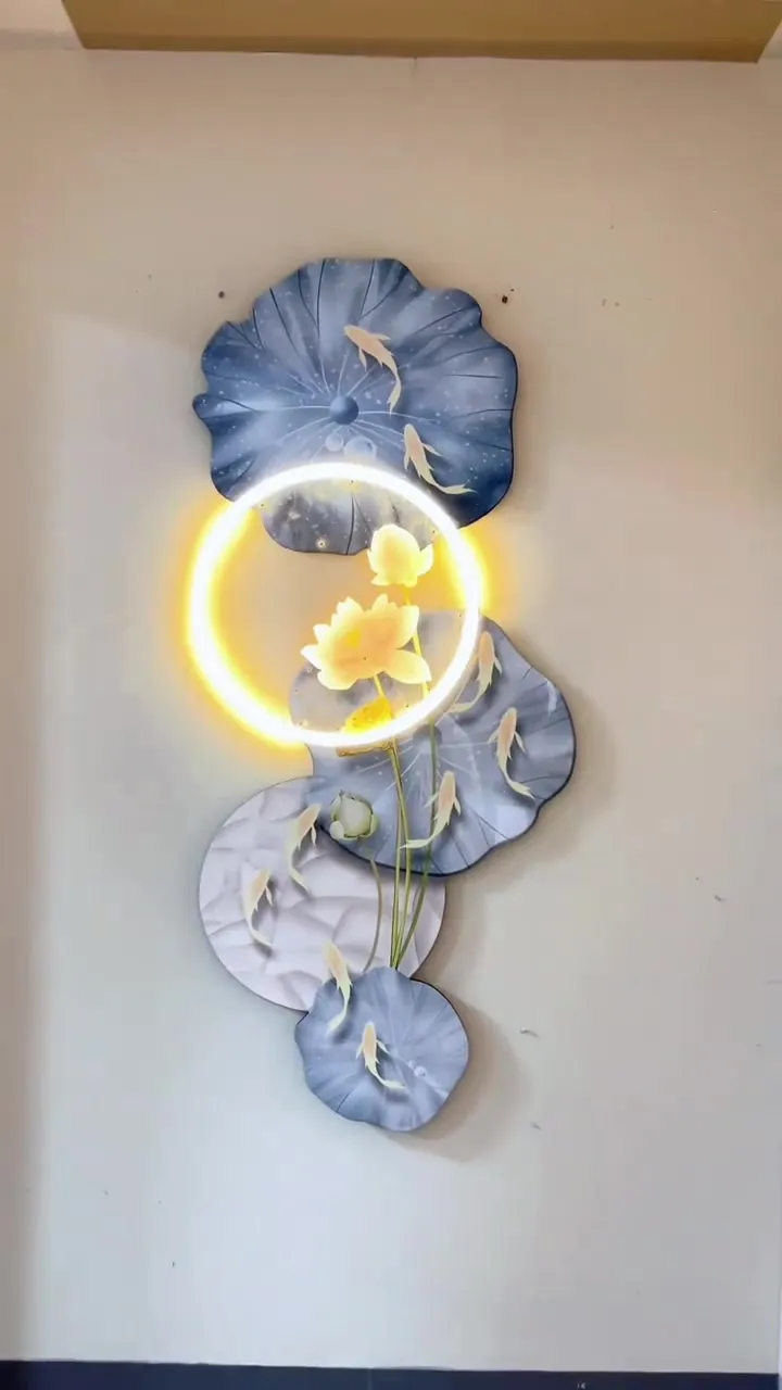 3D Relief LED Decorative Painting