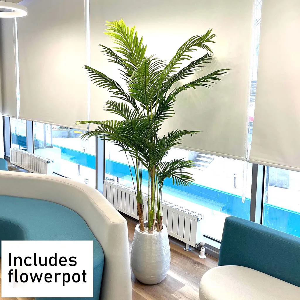 Indoor Artificial Plant( With Flower Pots)