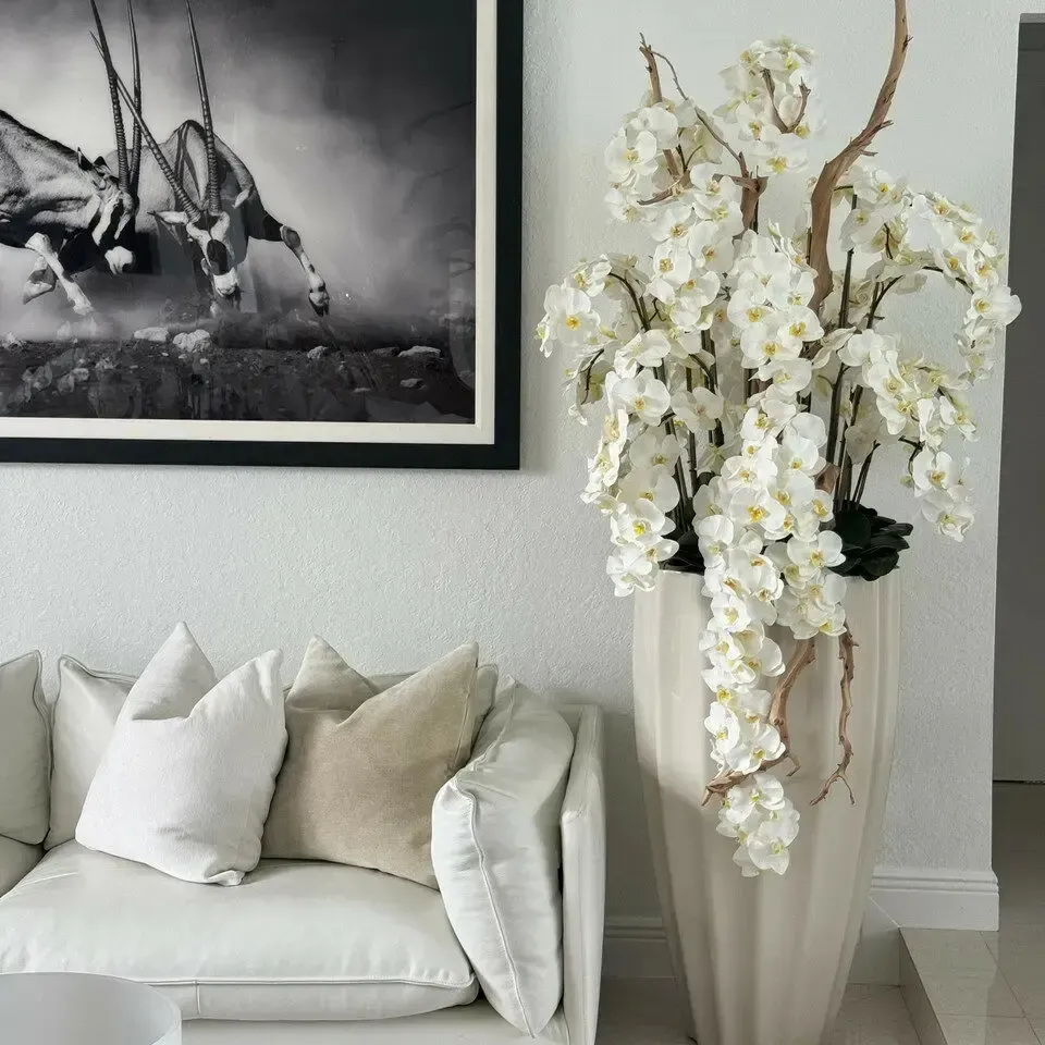 ✨This week's special price 💥6ft Indoor Artificial Flowers-A ( With Flower Pots)