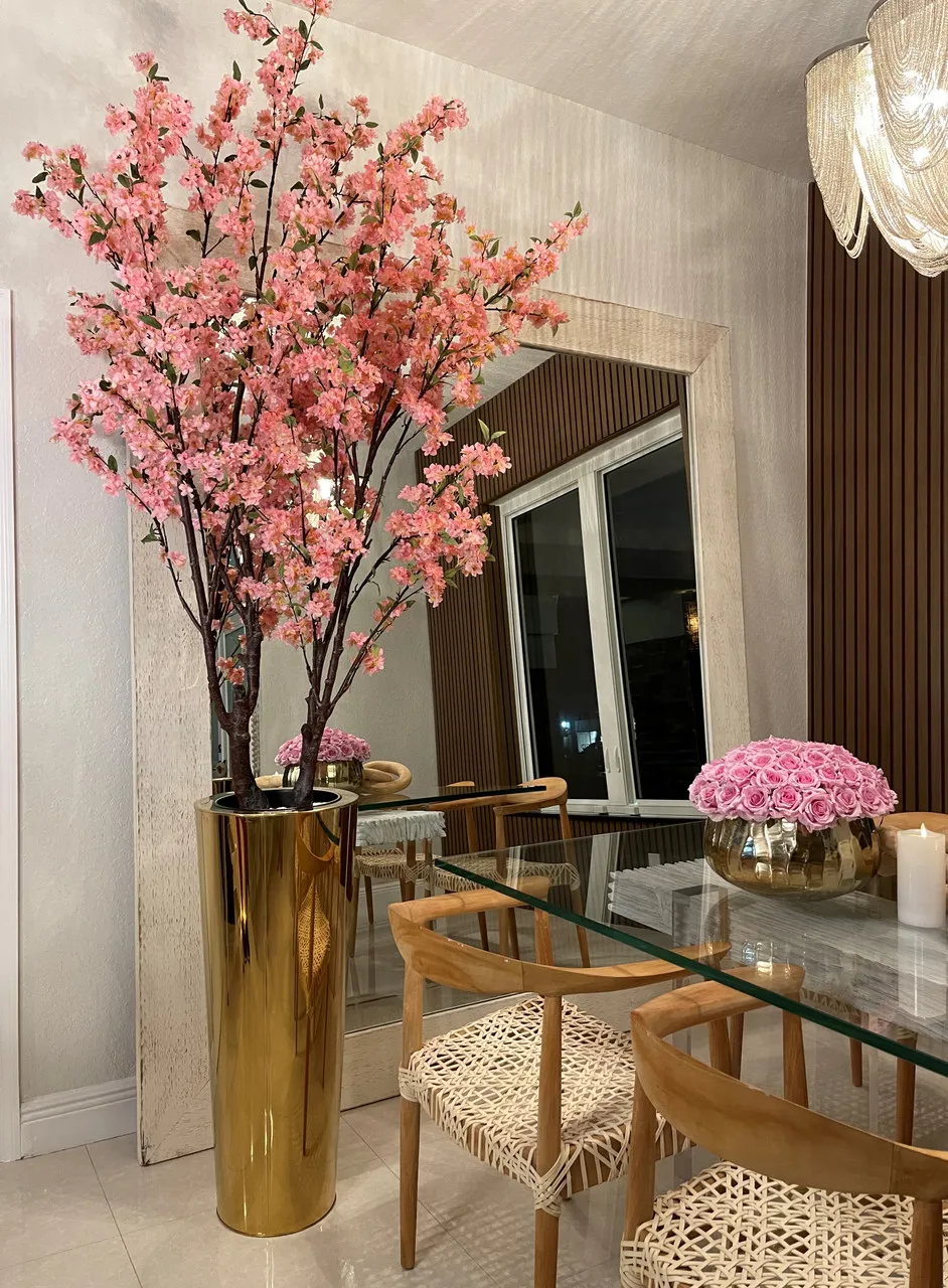 Indoor Artificial Plant( With Flower Pots)