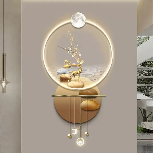 3D Relief LED Decorative Painting-E