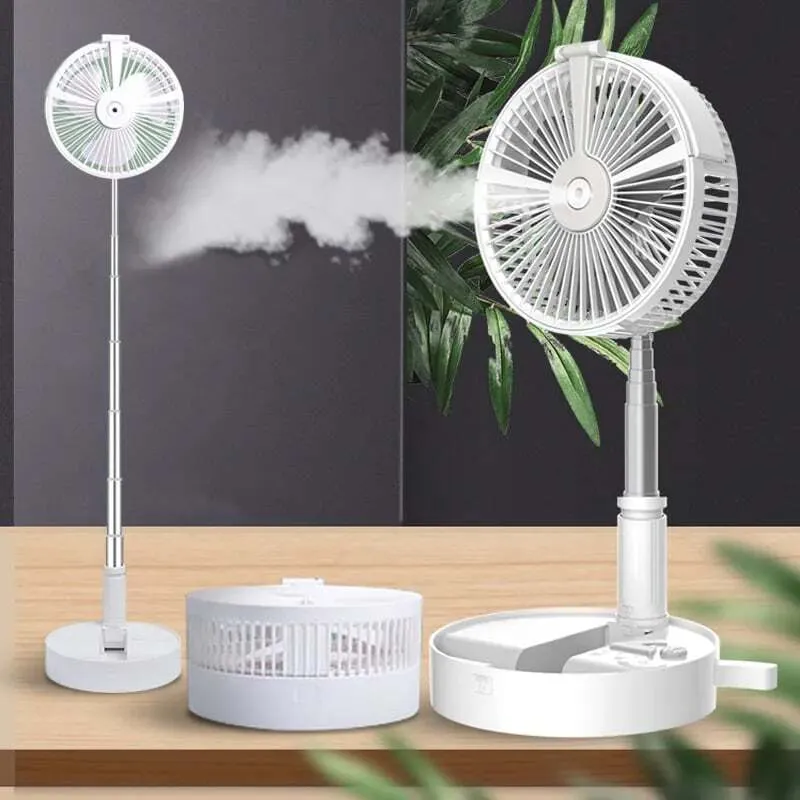 Multi-function Wireless Rechargeable Spray Fan