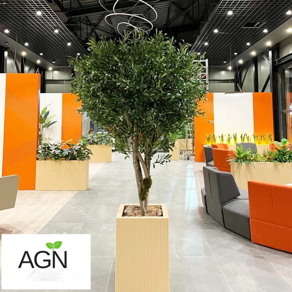 Indoor Artificial Plant( With Flower Pots)