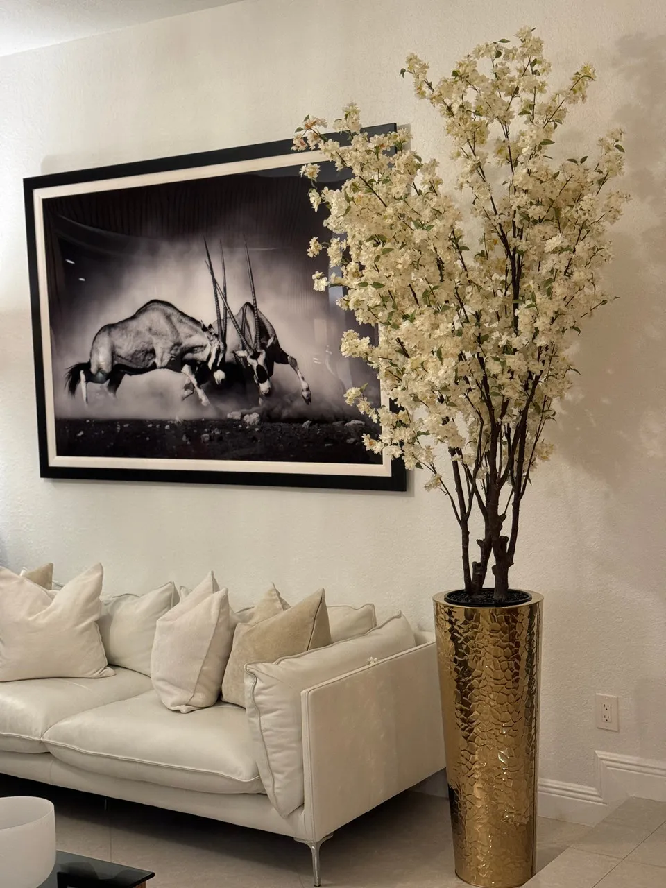 Indoor Artificial Plant( With Flower Pots)