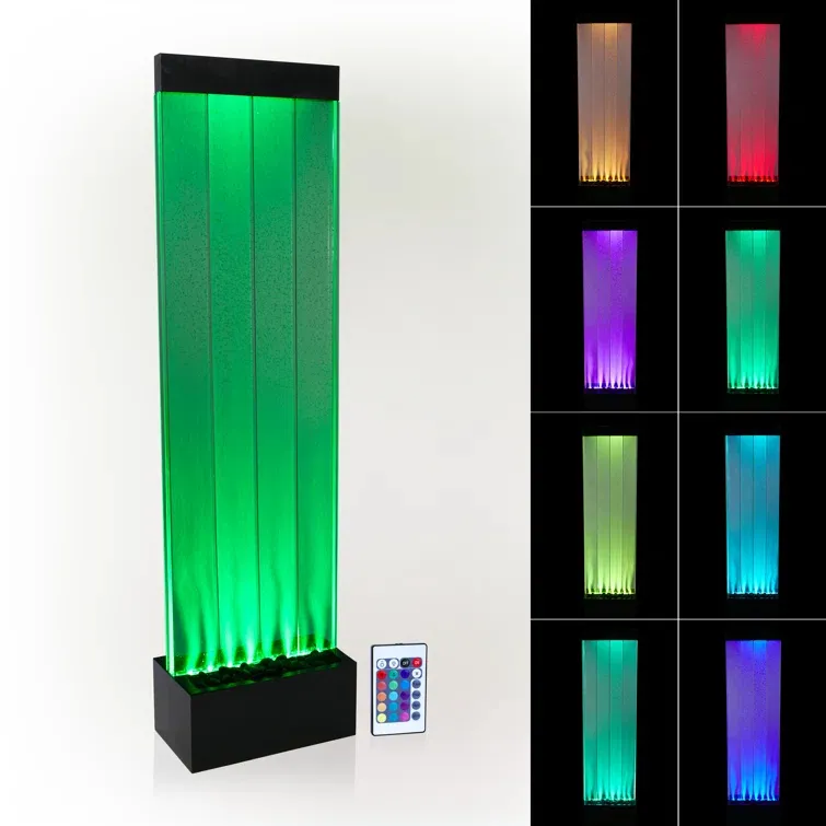 Stainless Steel Fountain with Light