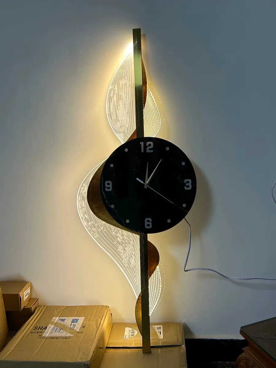 Auspicious pattern decoration wall hanging lamp LED