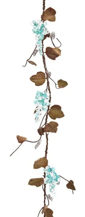42 IN. CRYSTAL GRAPE GARLAND