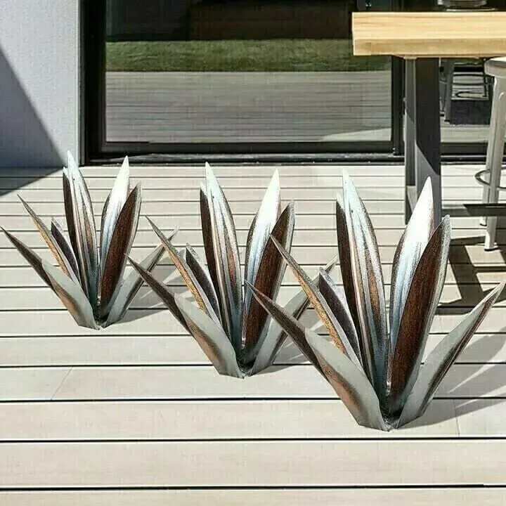 [Container Gardening]🔥Summer Sale 49% OFF 🎁Anti-rust Metal Tequila Agave Plant